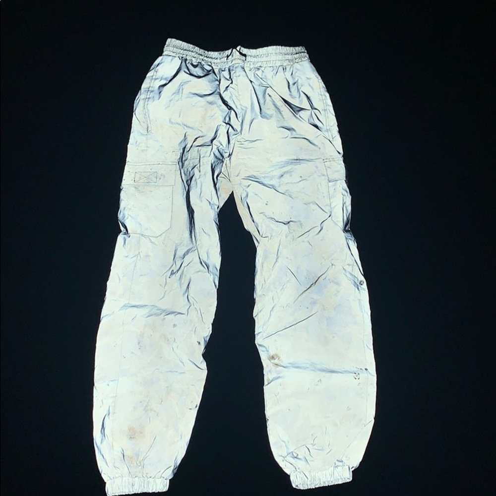 windbreaker reflective joggers